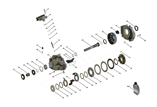 Exploaded view bmw ATC35L